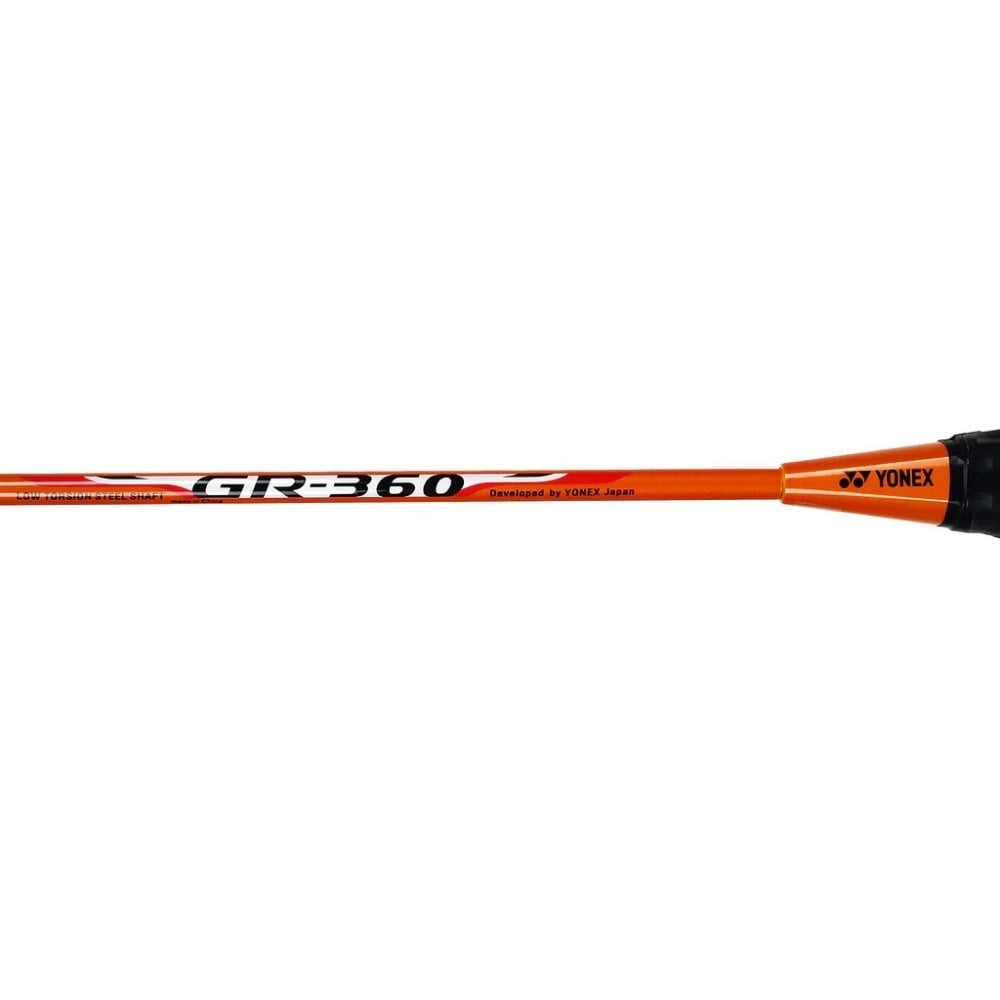 Yonex Gr 360 (Kordajlı) (Ort. 95g) Badminton Raketi - Turuncu