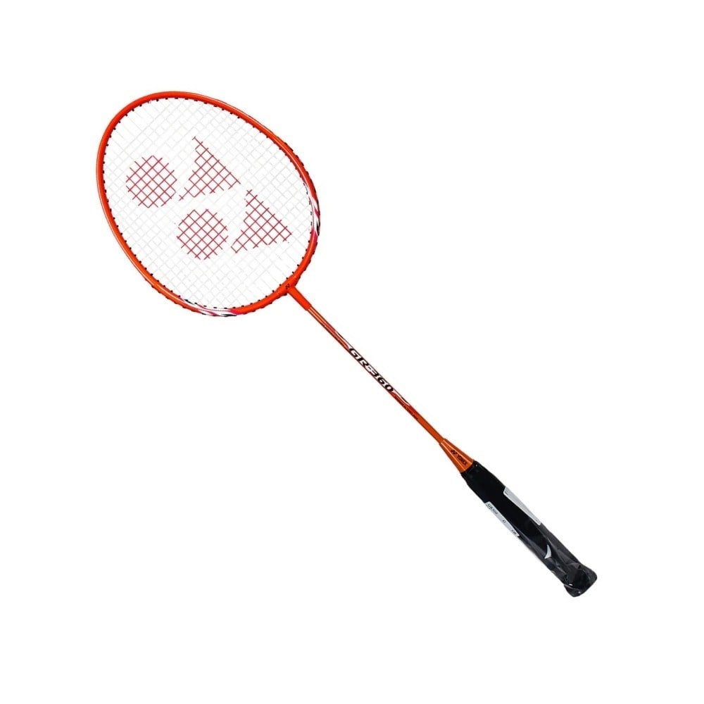 Yonex Gr 360 (Kordajlı) (Ort. 95g) Badminton Raketi - Turuncu
