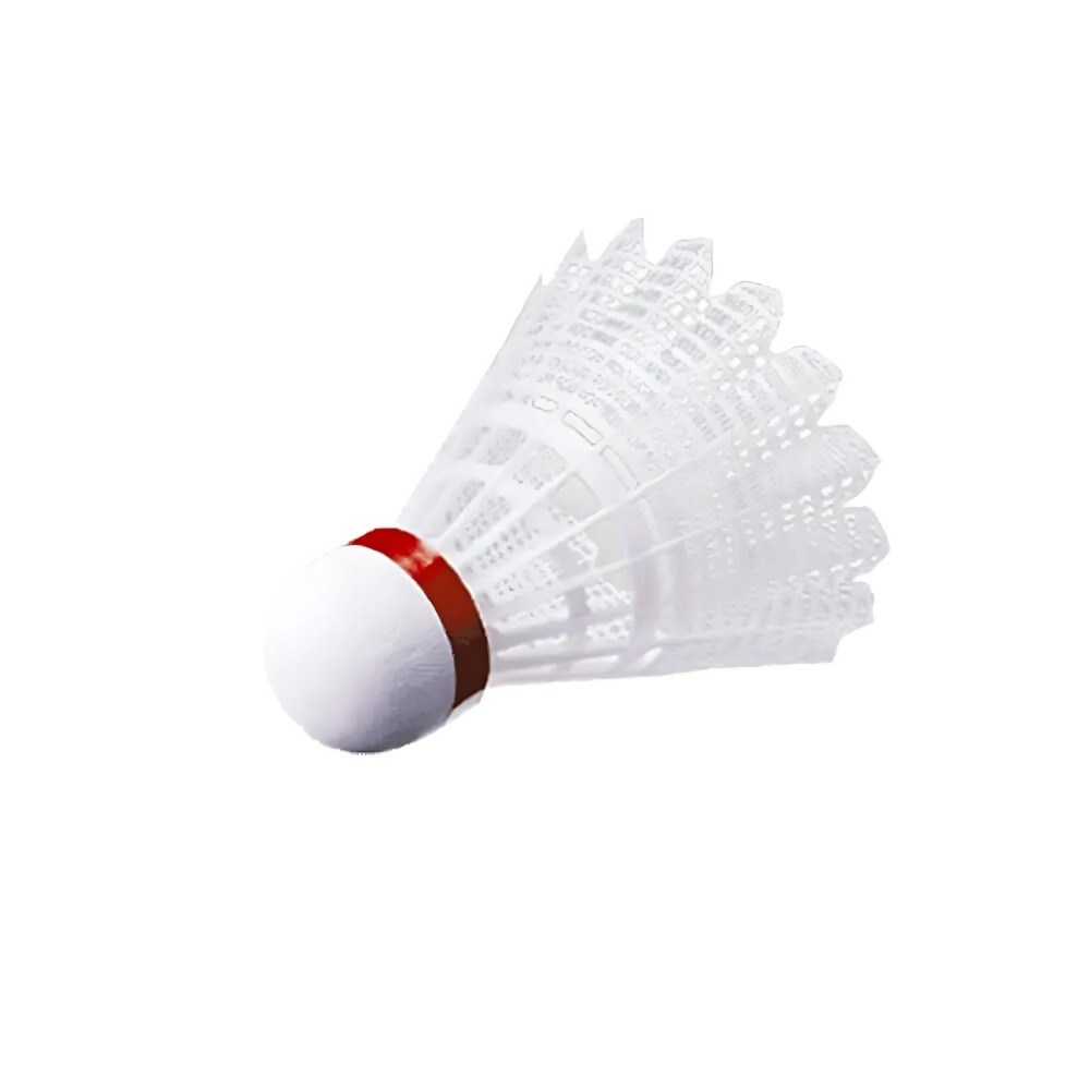 Yonex Mavis 350 (6'lı) Beyaz Badminton Topu - Kırmızı Bant