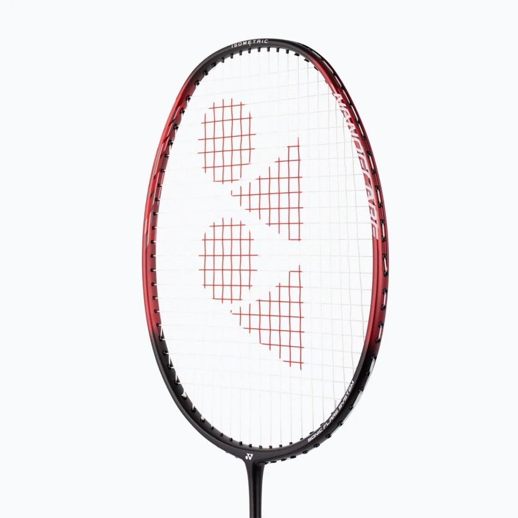 Yonex Nanoflare 001 Ability (Kordajlı) 5U (Ort 75-79g) G4 Badminton Raketi - Siyah Kırmızı