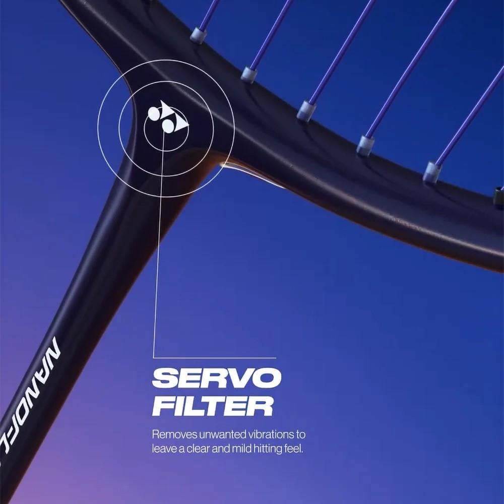 Yonex Nanoflare 700 Play (Kordajlı) 4U (Ort. 83g) G5 Badminton Raketi - Gece Moru