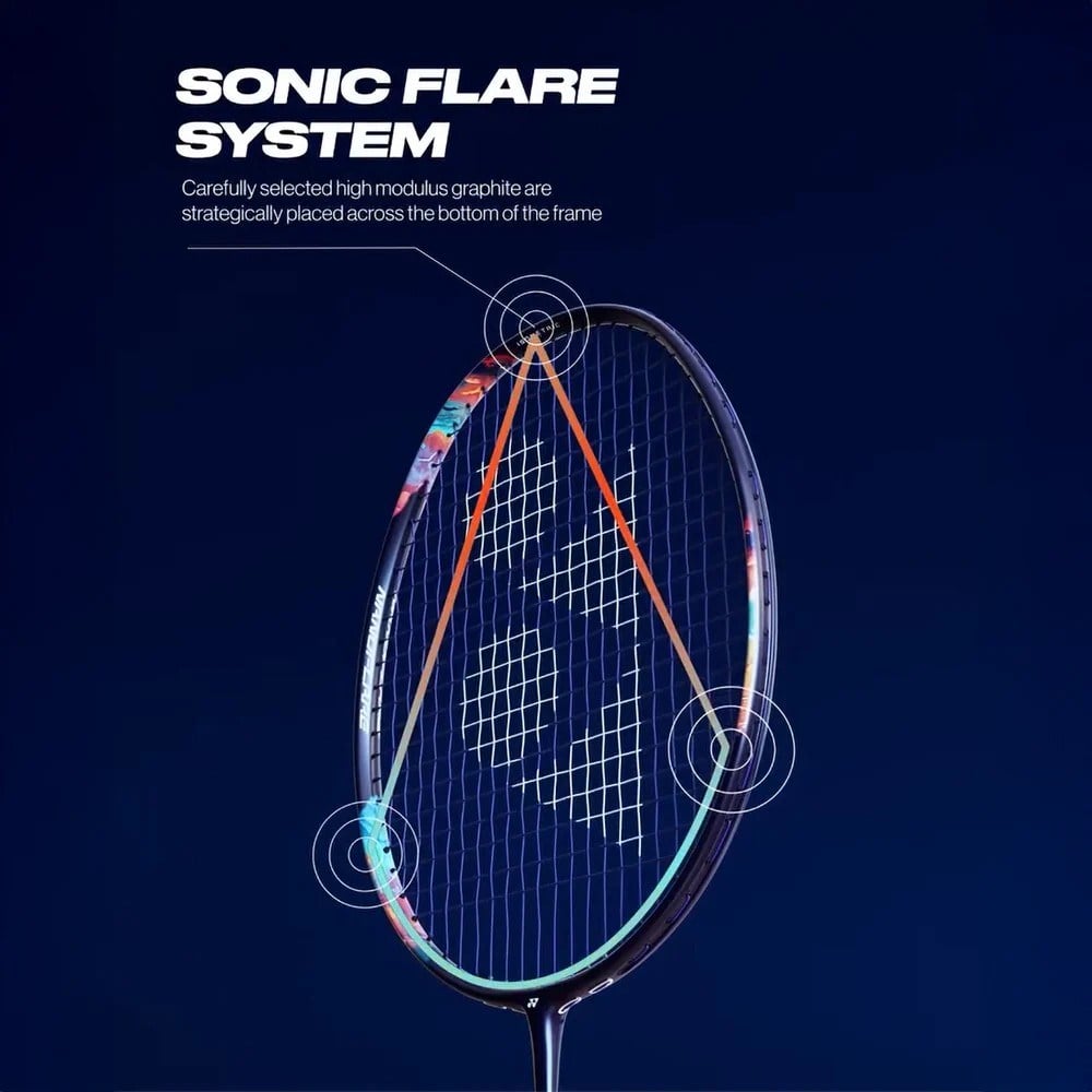 Yonex Nanoflare 700 Pro (Kordajsız) 4U (Ort. 83g) G5 Badminton Raketi - Gece Moru