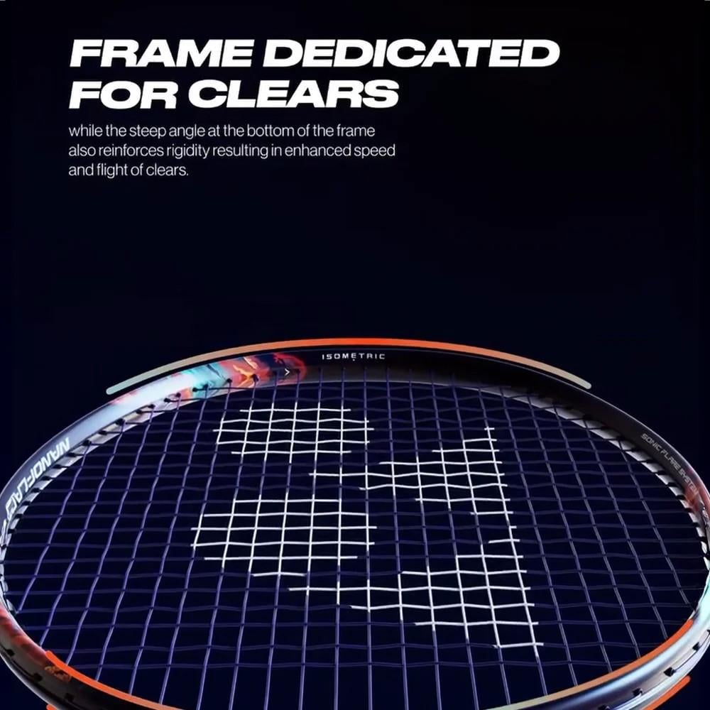 Yonex Nanoflare 700 Pro (Kordajsız) 4U (Ort. 83g) G5 Badminton Raketi - Gece Moru