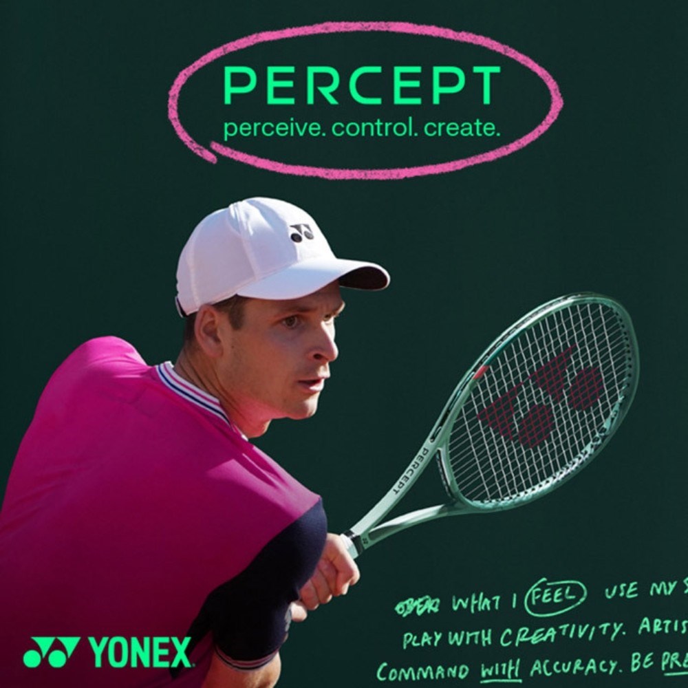 Yonex Percept 100 Inch 300 Gram (Kordajsız) Zeytin Yeşili Tenis Raketi