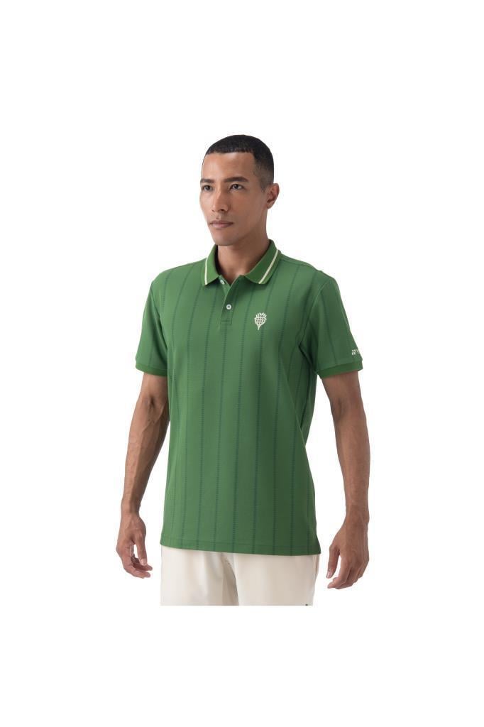 Yonex Polo Yaka Tshirt Zeytin Yeşili Erkek 10585N 