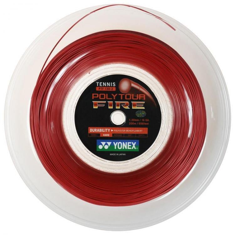 YONEX POLY TOUR FIRE 125-2 (200 m) TENİS KORDAJ Monofilament