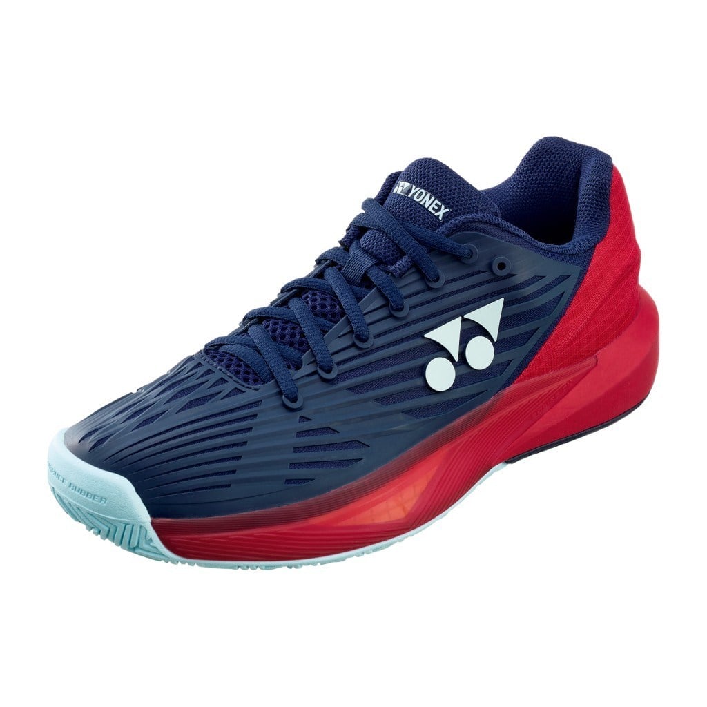Yonex Power Cushion Eclipsion 5 Lacivert Kırmızı Toprak & Sert Kort Erkek Tenis Ayakkabısı