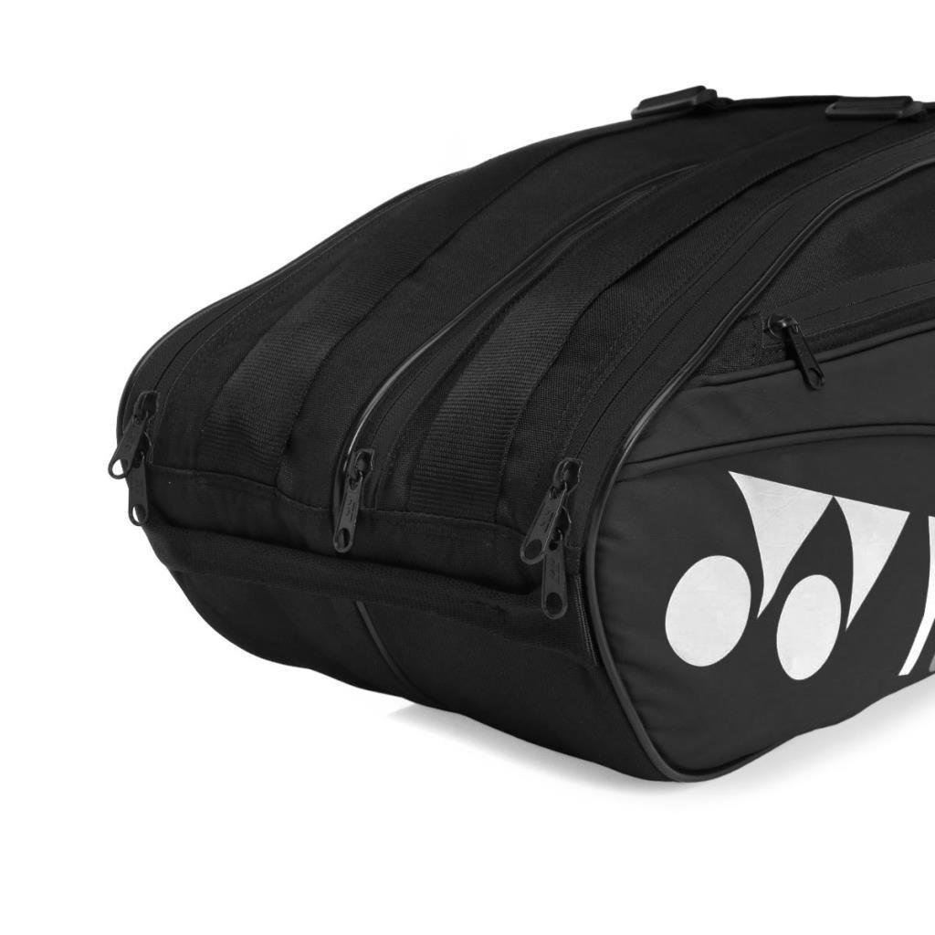 Yonex Pro 42326 Tenis Çantası 6 Raketlik Ayakkabı Bölmeli - Siyah