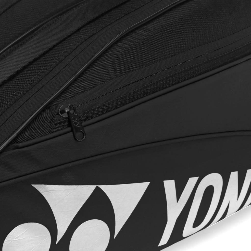 Yonex Pro 42326 Tenis Çantası 6 Raketlik Ayakkabı Bölmeli - Siyah