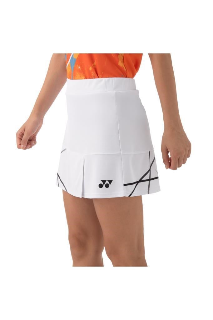 Yonex Tenis Etek Beyaz Kadın 26127