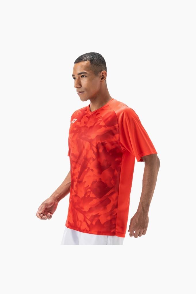 Yonex YM0033 Erkek Kırmızı Tenis Tişört