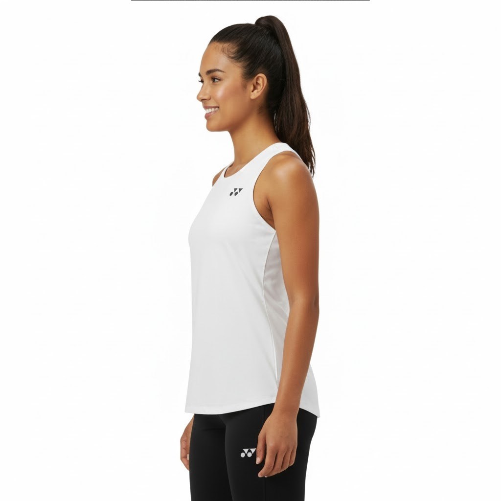 Yonex YW0053 Kadın Atleti – Beyaz