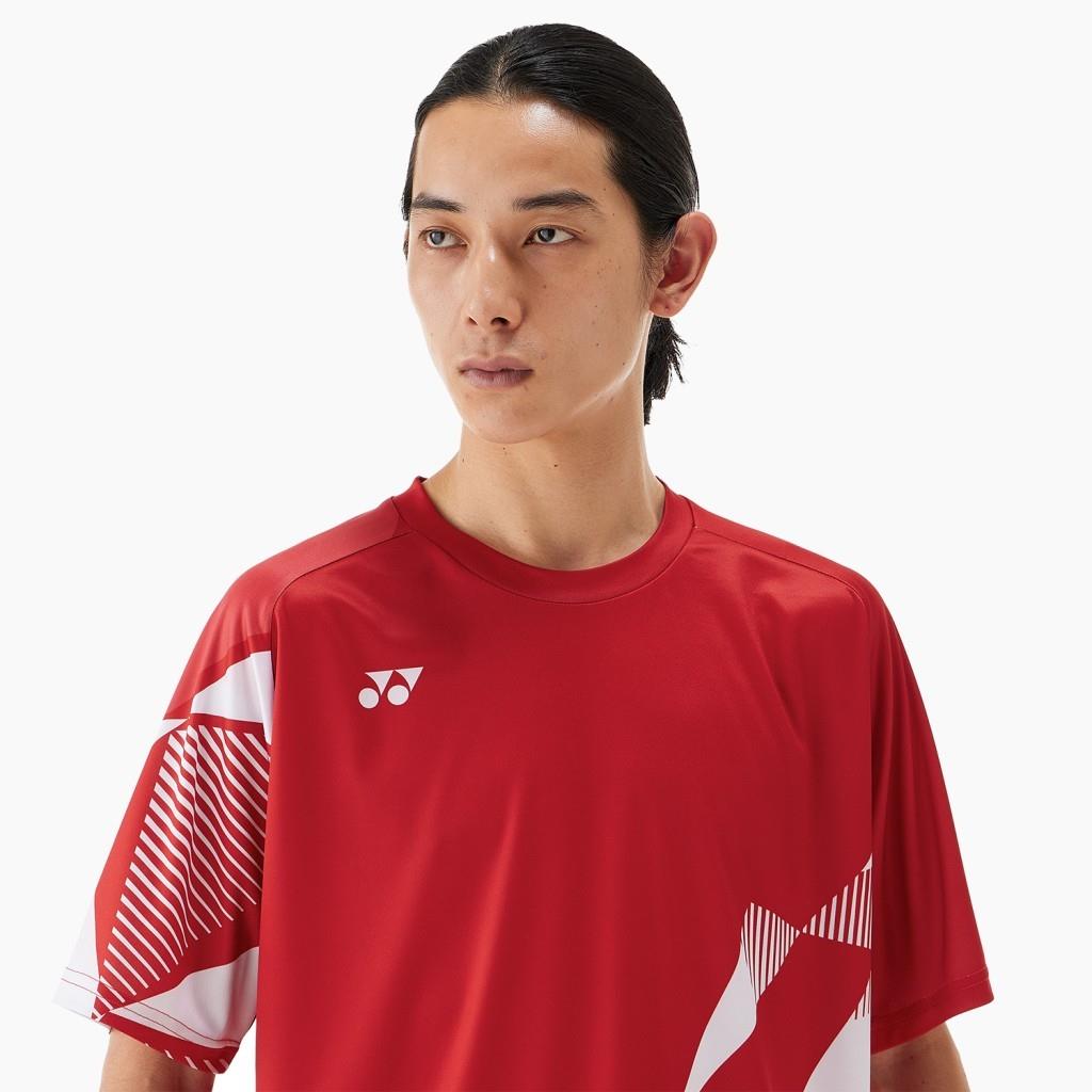 Yonex YY25 16744 Erkek Spor Tişört Kırmızı