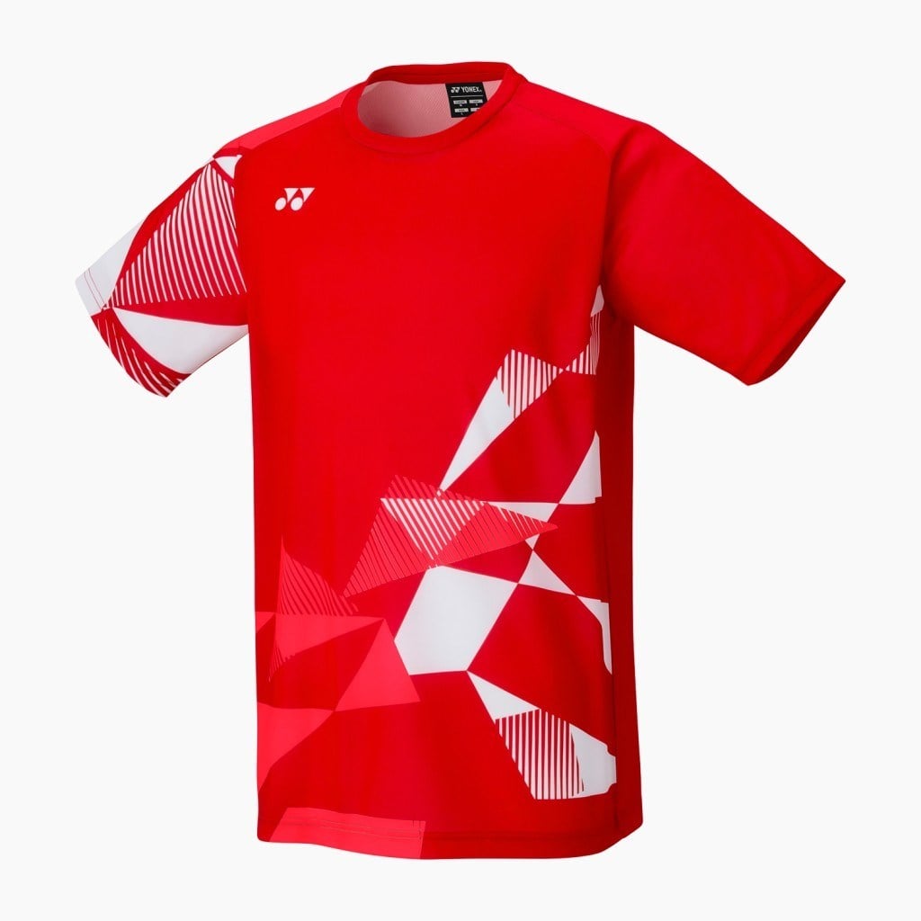 Yonex YY25 16744 Erkek Spor Tişört Kırmızı