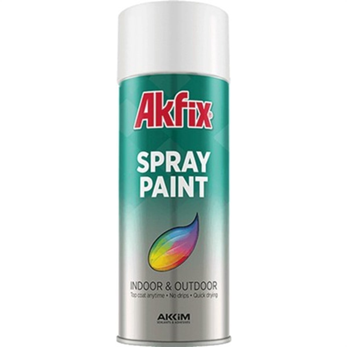 Akfix Mat Beyaz Sprey Boya 400 ML