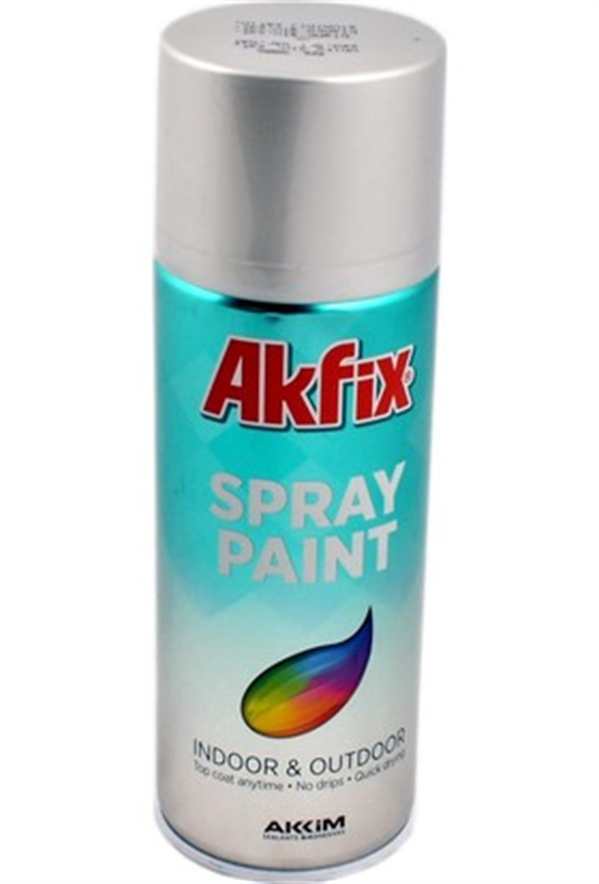 Akfix Parlak Gri Sprey Boya 400 ML