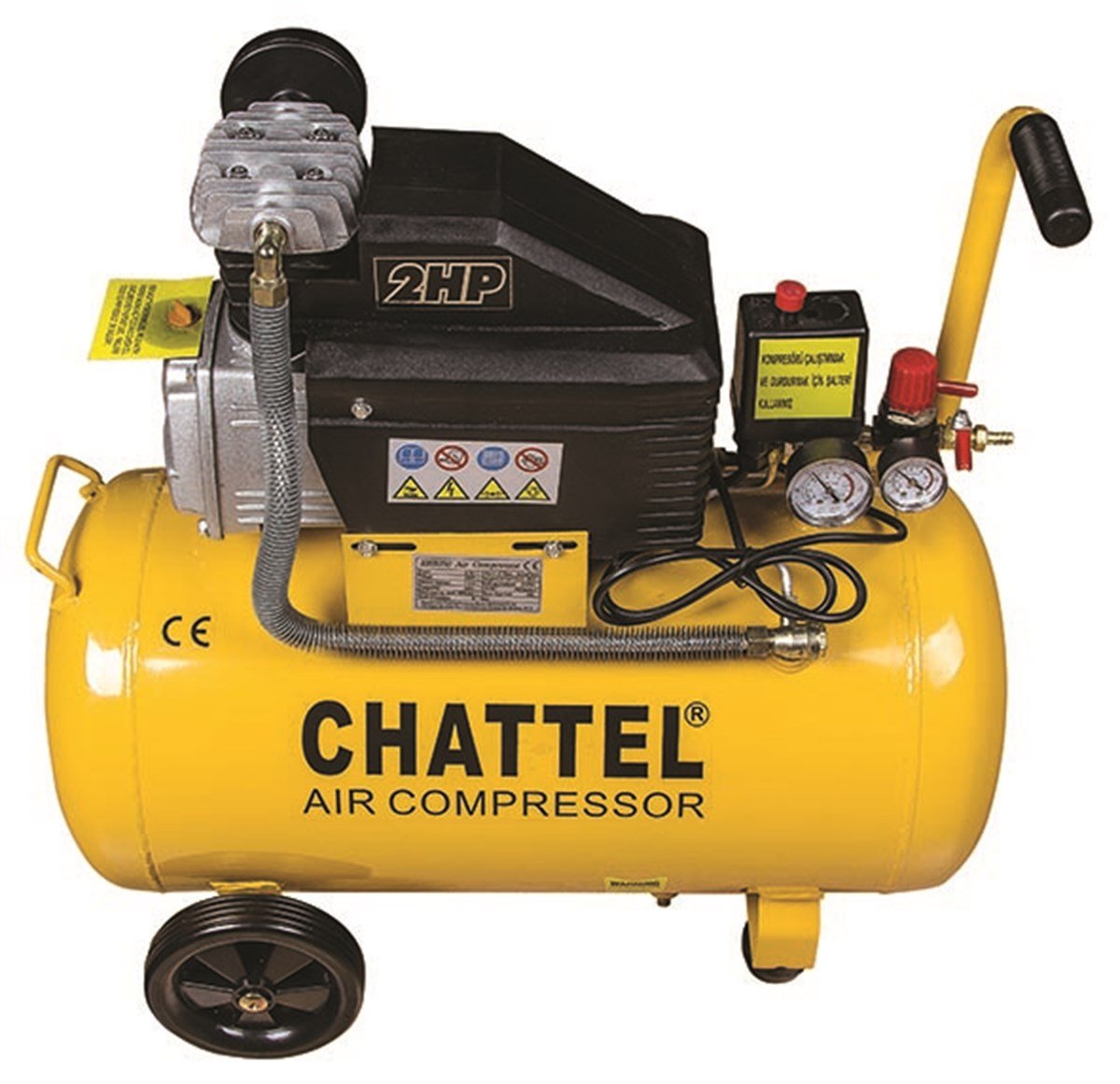 Chattel 50 Litre Hava Kompresörü 1050