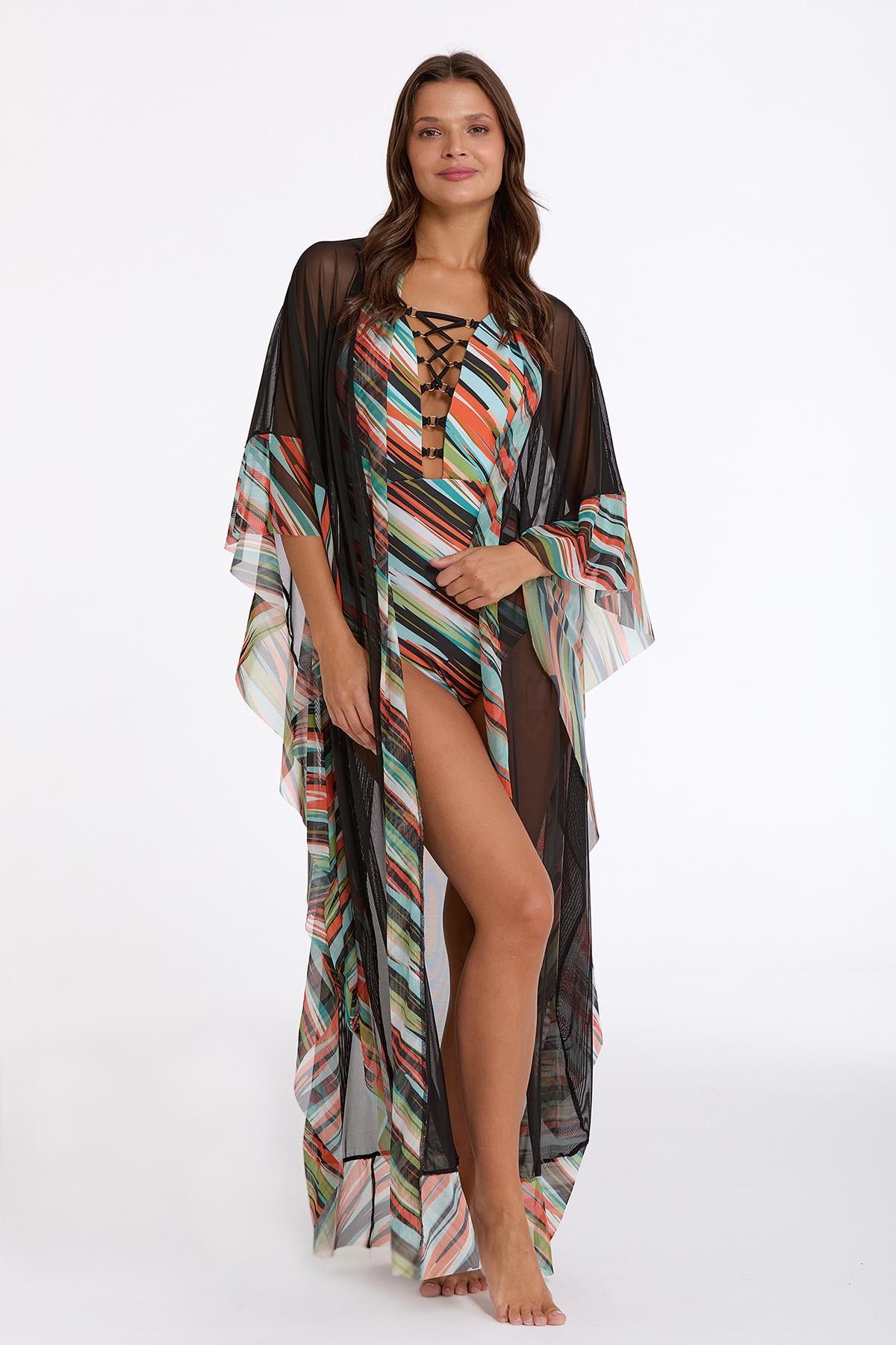 Kuşaklı Uzun Kaftan en iyi fiyatlarla Argento'da!