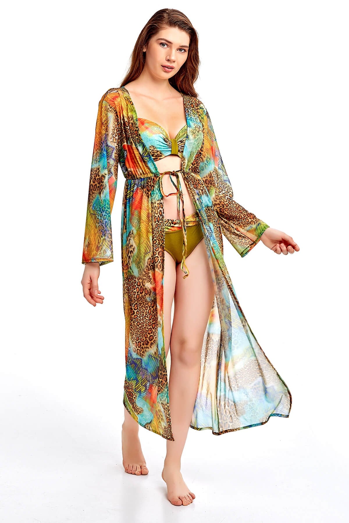 ÖNÜ AÇIK UZUN KAFTAN en iyi fiyatlarla Argento'da!