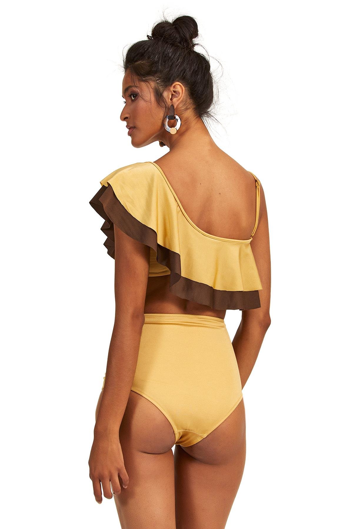 Volanlı Büstiyer Bikini en iyi fiyatlarla Argento'da!