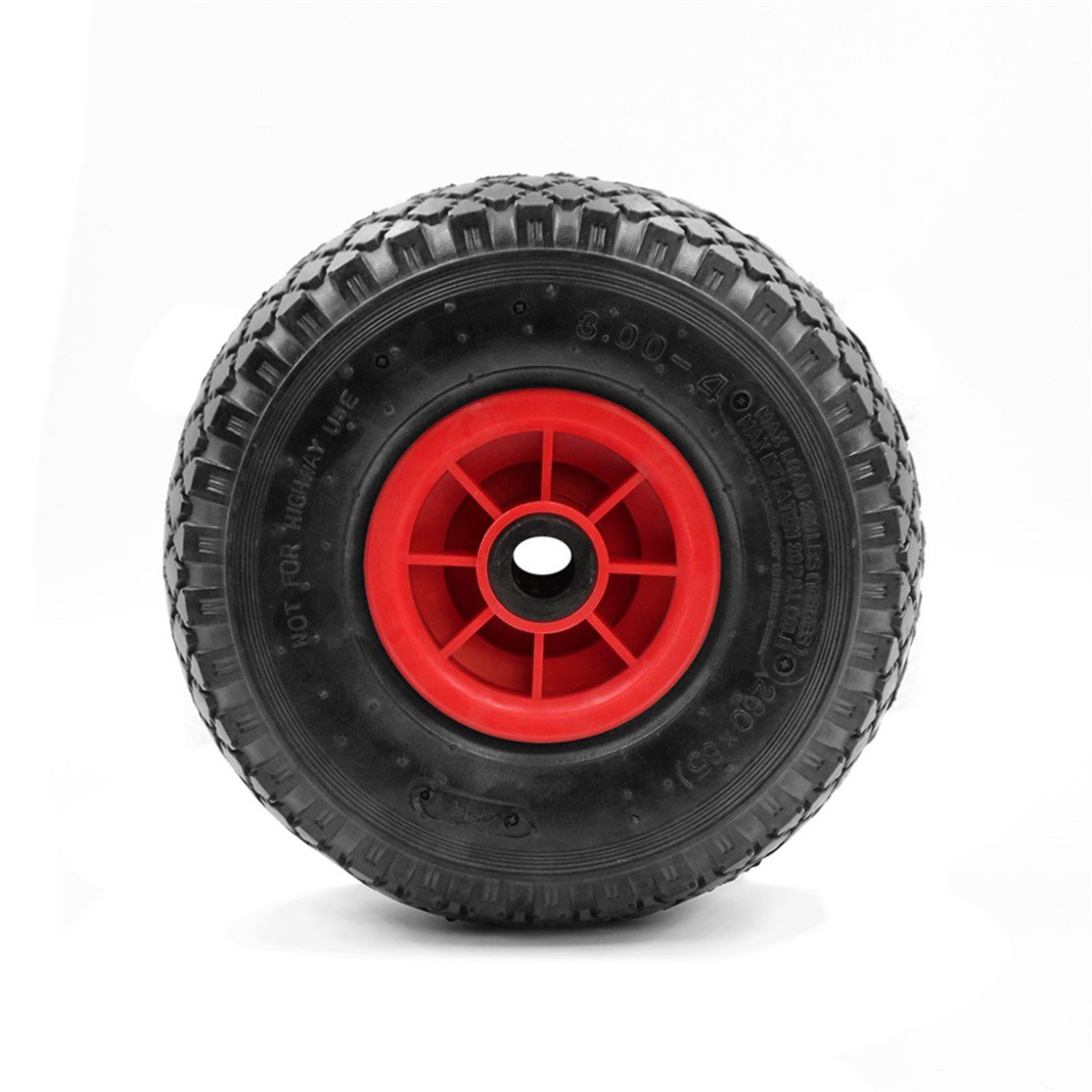 300x4 MHS(260 Çap) HAVALI LASTİK TEKER - İTHAL