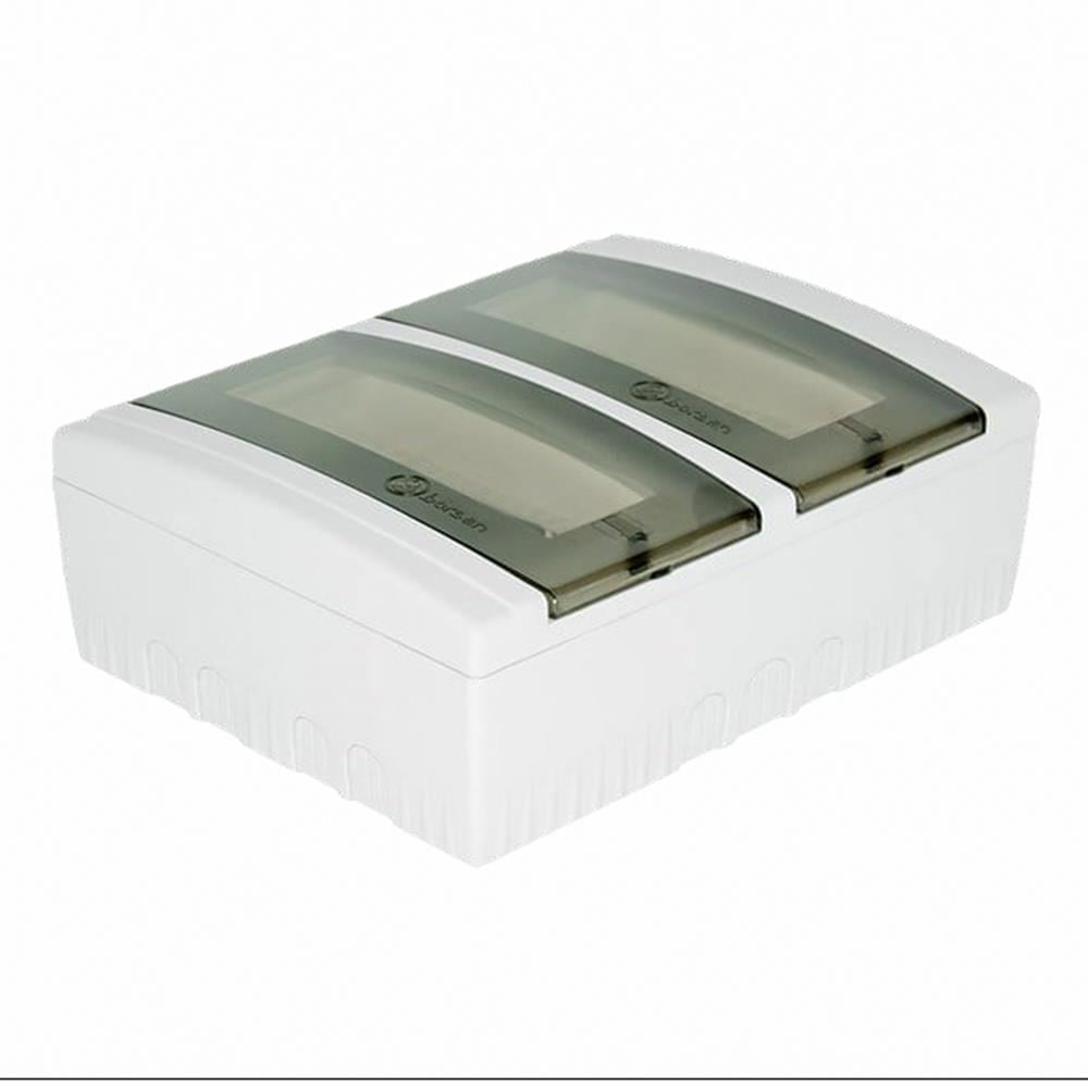 Borsan Sıva Üstü Sigorta Kutusu 18''li