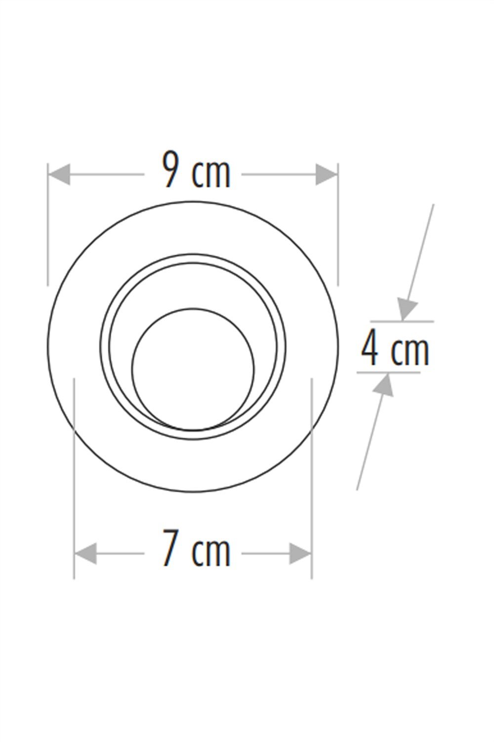 Cata CT-5200G 6W Lal Led Spot Armatür 3200K Günışığı