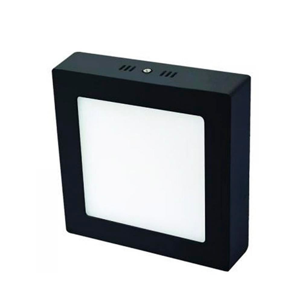 Cata CT-5234G 18W Siyah Kasa Kare Sıva Üstü Led Armatür 3200K Günışığı