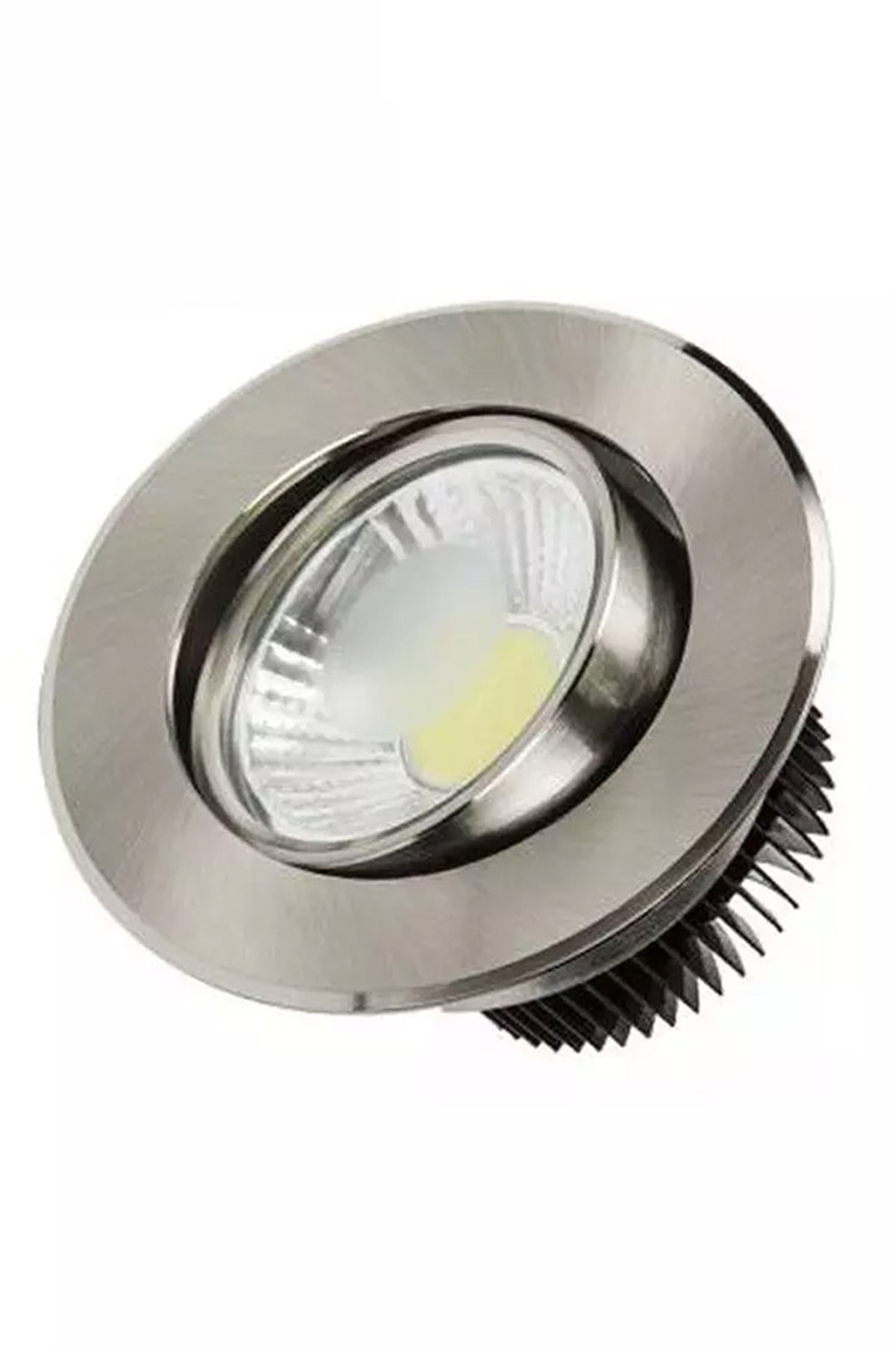 Cata CT-5252B 7w Saten Kasa Akik Cob Led Spot Armatür 6400K Beyaz