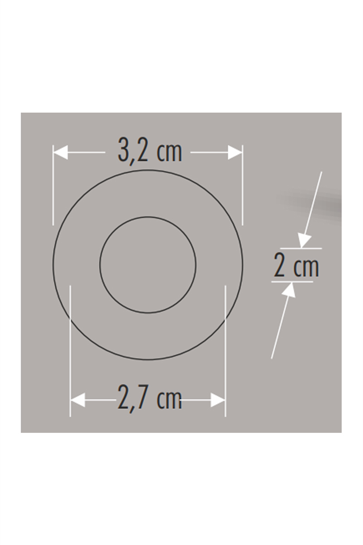 Cata CT-5270G 1,5w Power Ledli Yıldız Spot Armatür 3200K Günışığı