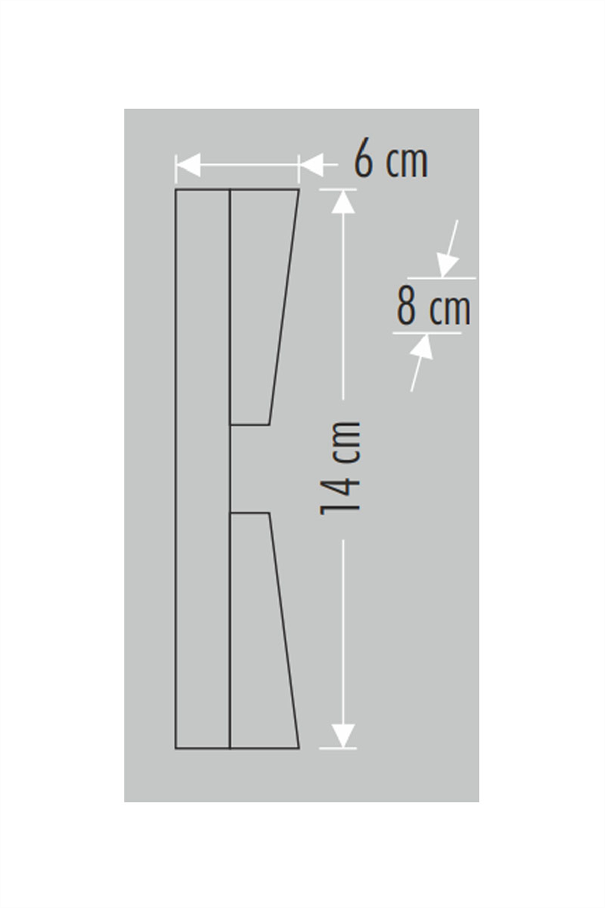 Cata CT-7065 7w Rodos Dış Mekan Led Aplik 3200K  Günışığı