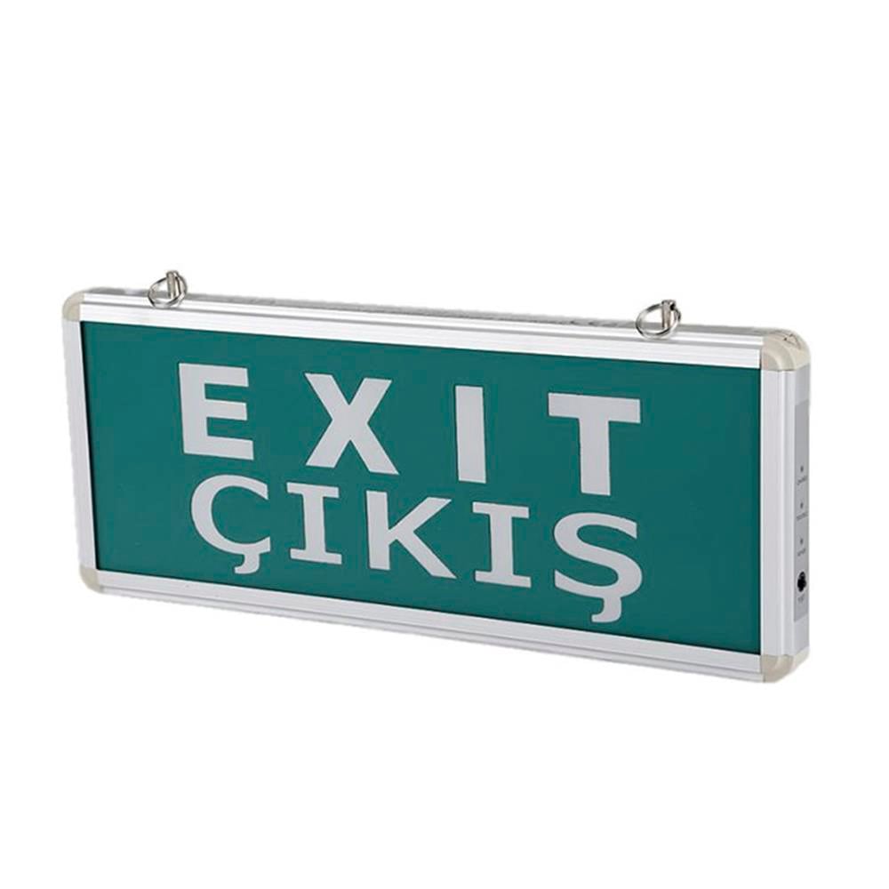 Cata CT-9175 Üç Saat Akülü Exit Ledli Acil Çıkış Armatürü