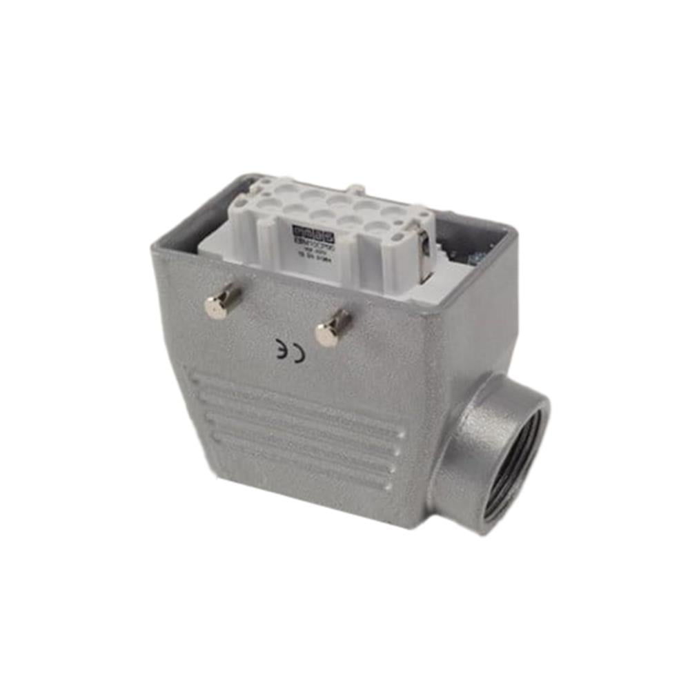 Emas EBM10PU10 Metal 10 Kontak Uzatma Tipi Priz 16A Yandan Girişli