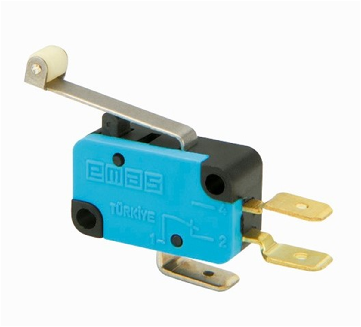 Emas MK1MİP2 Plastik Uzun Kollu Makaralı 1CO MK1 Serisi Mikro Switch