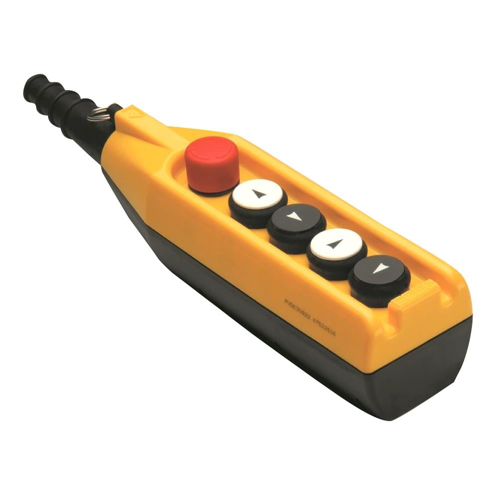 Emas PV5E30B22 PV Serisi 5li Tek Hızlı 1NC Acil Stoplu Vinç Kumanda Kutusu