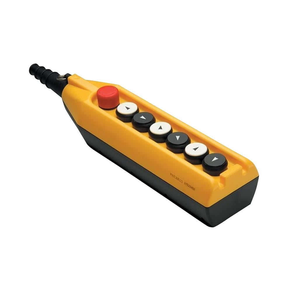 Emas PV7E30B222 PV Serisi 7li Tek Hızlı 1NC Acil Stoplu Vinç Kumanda Kutusu