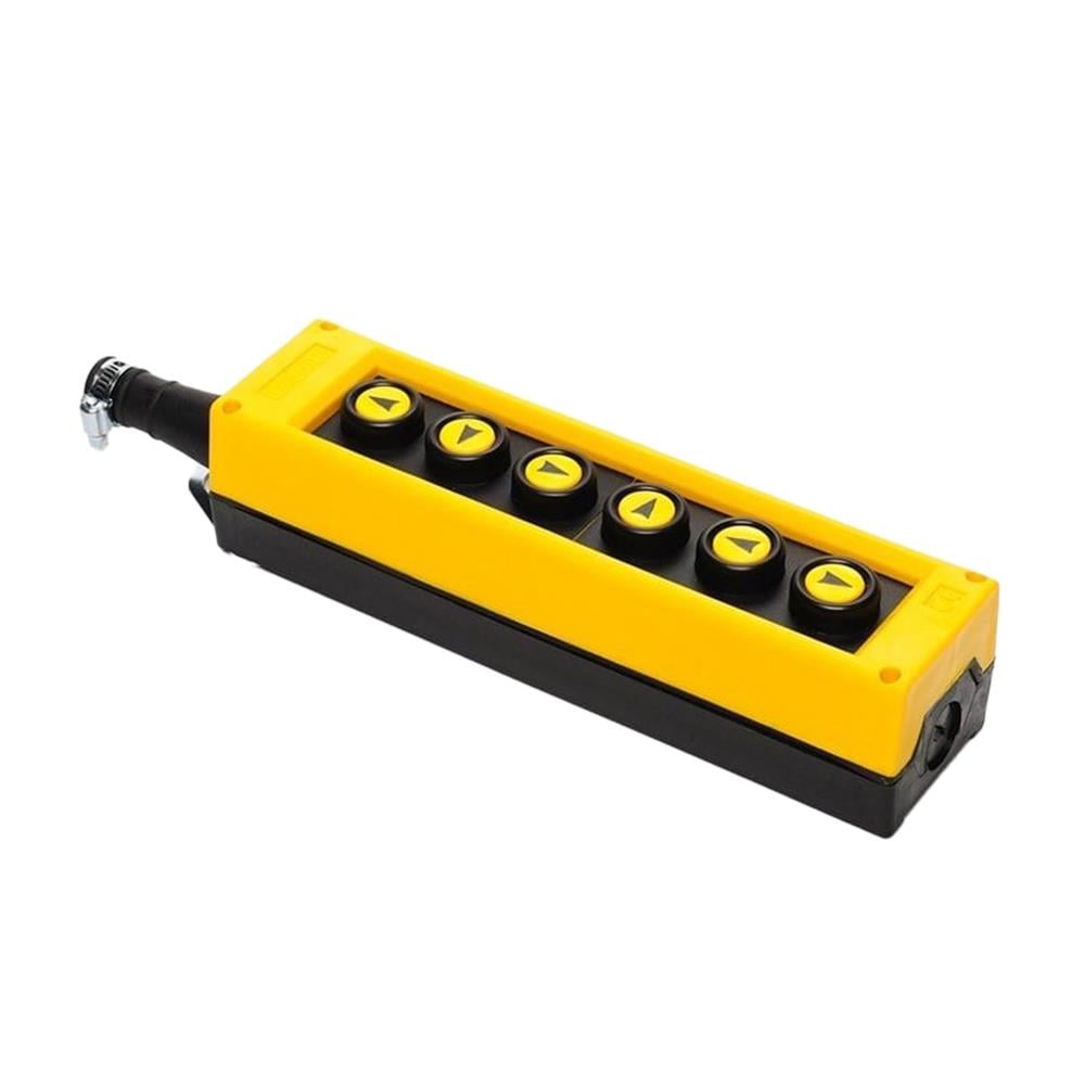 Emas PVK6E PVK Serisi 6lı Tek Hızlı Vinç Kumanda Kutusu