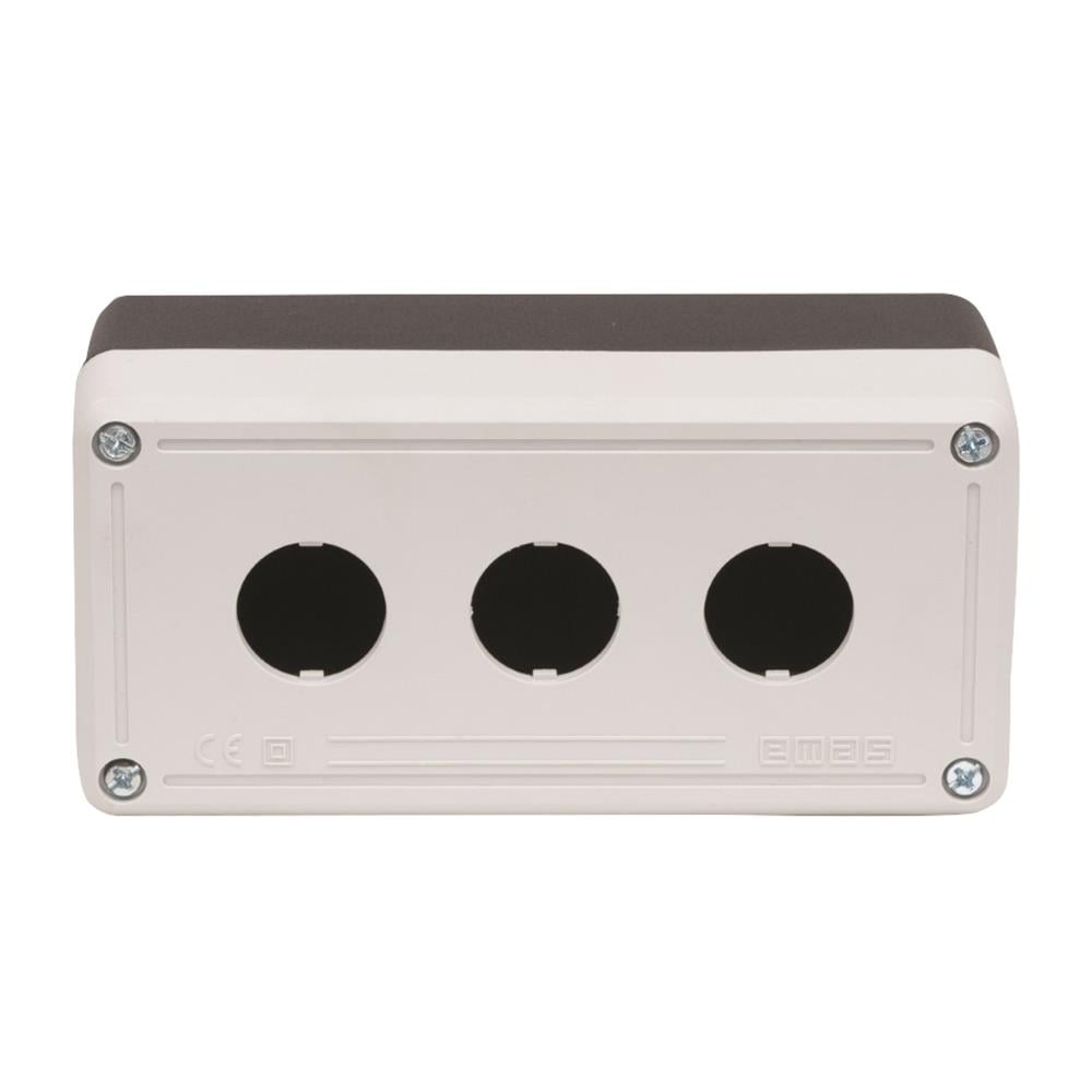 Emas PY3BOS PY Serisi Plastik 3 lü BOŞ Kumanda Kutusu