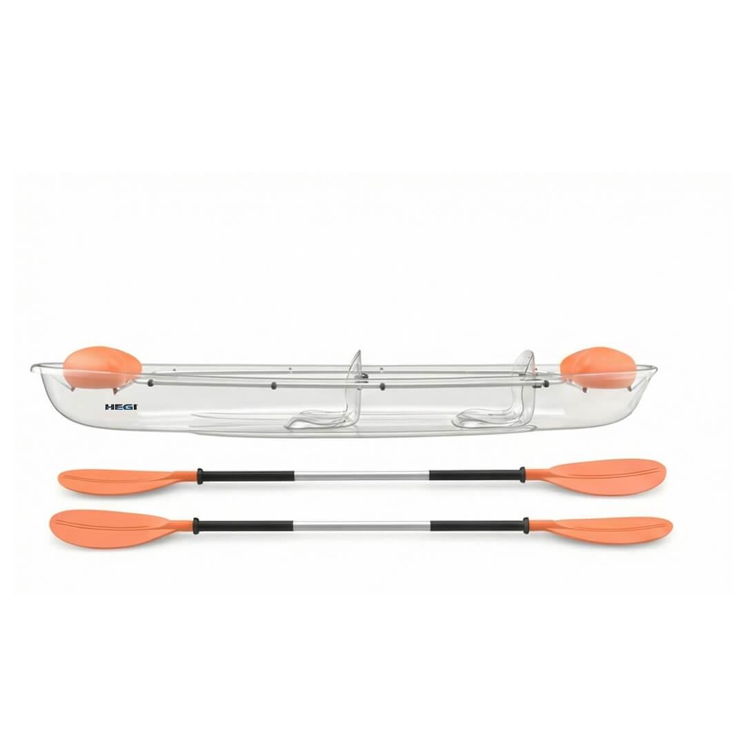 HEGI ÇİFT KİŞİLİK ŞEFFAF KANO