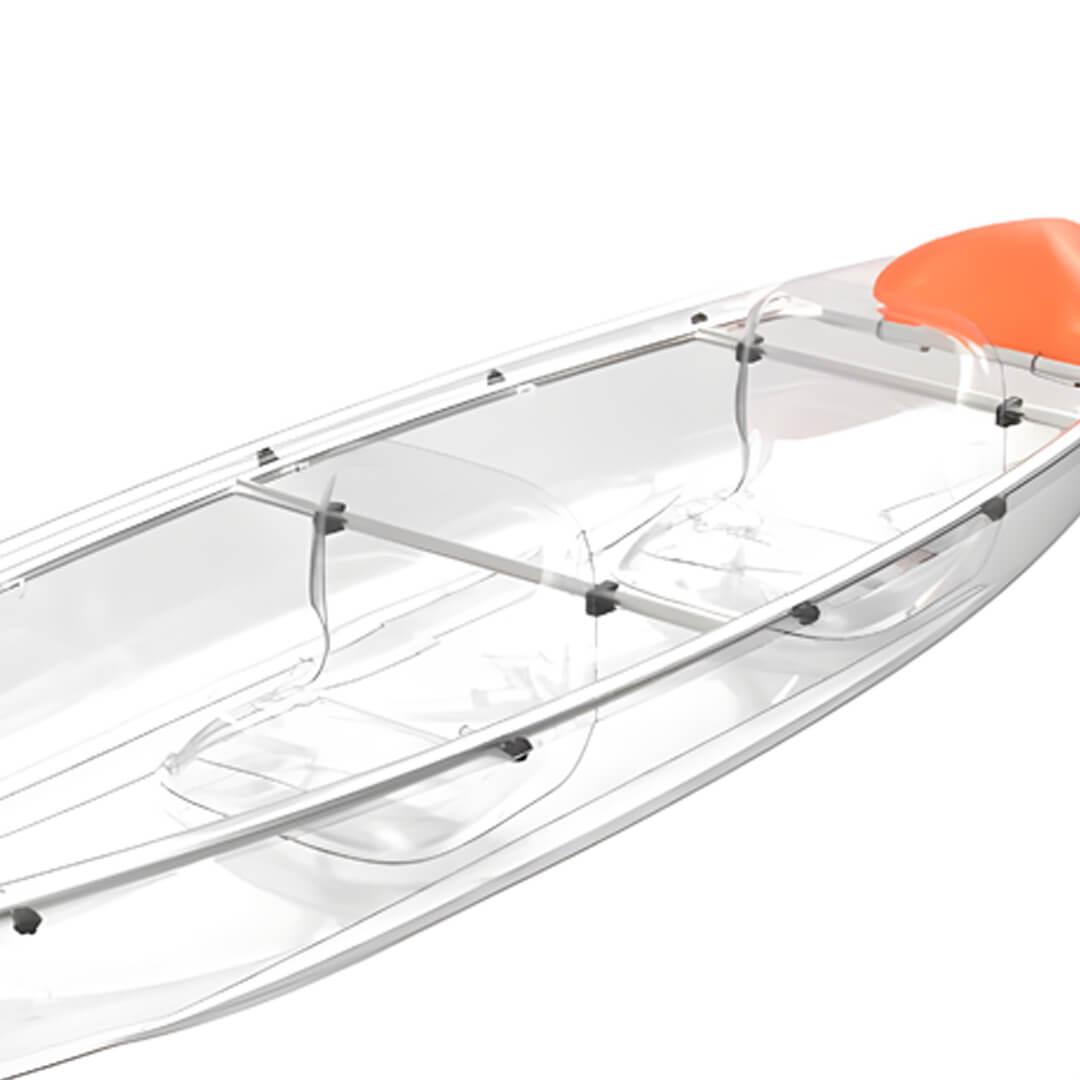 HEGI ÇİFT KİŞİLİK ŞEFFAF KANO