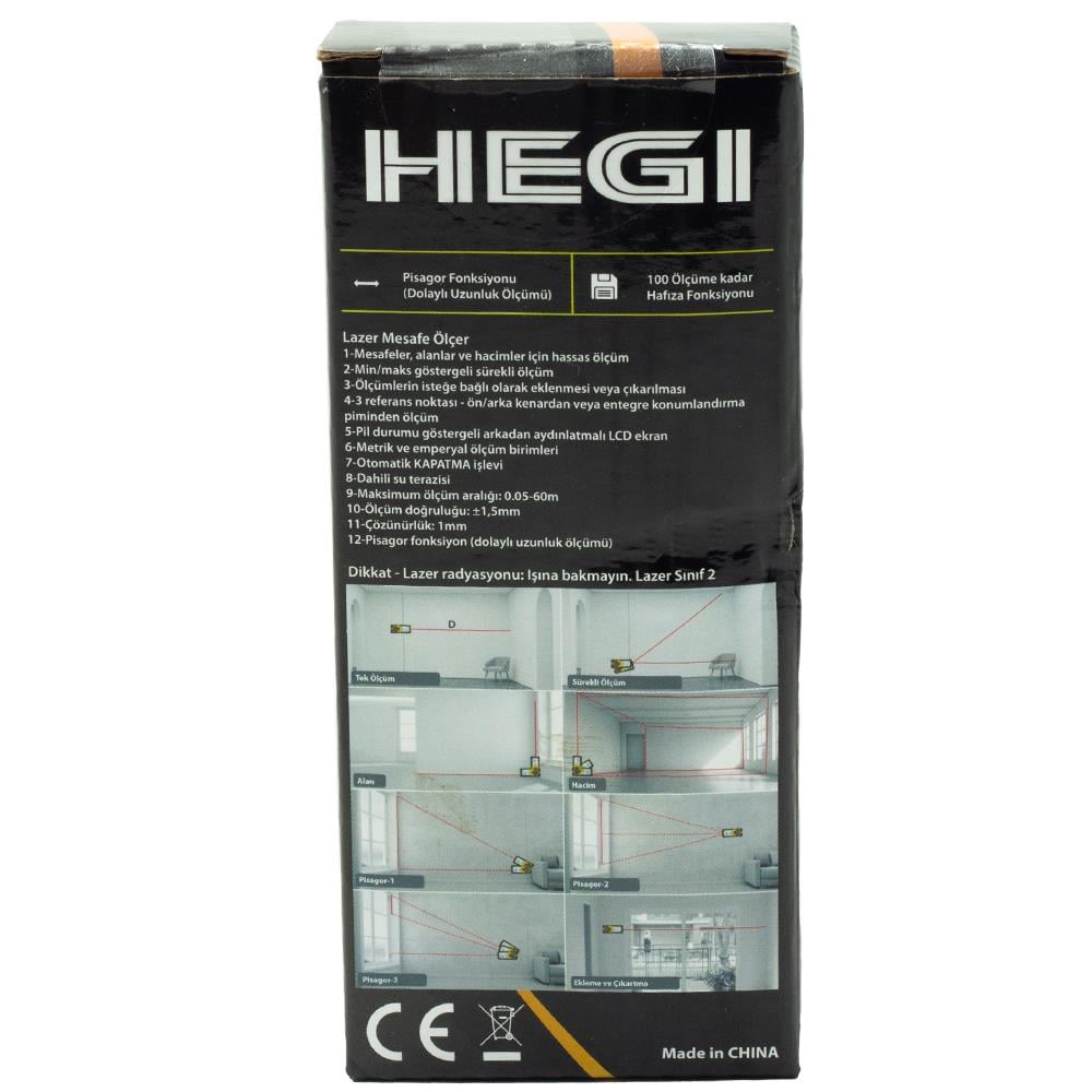 HEGI LAZER METRE 60M
