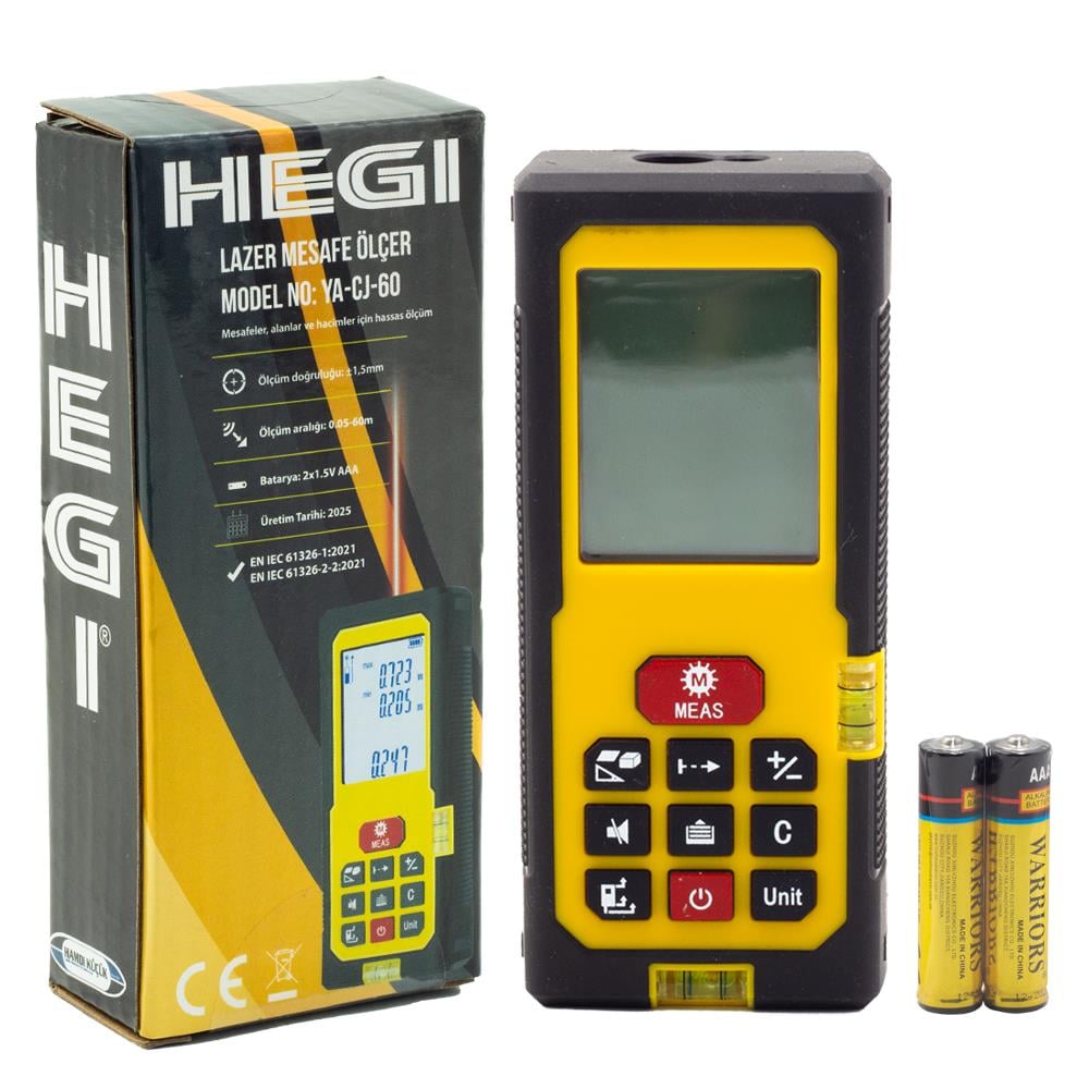 HEGI LAZER METRE 60M