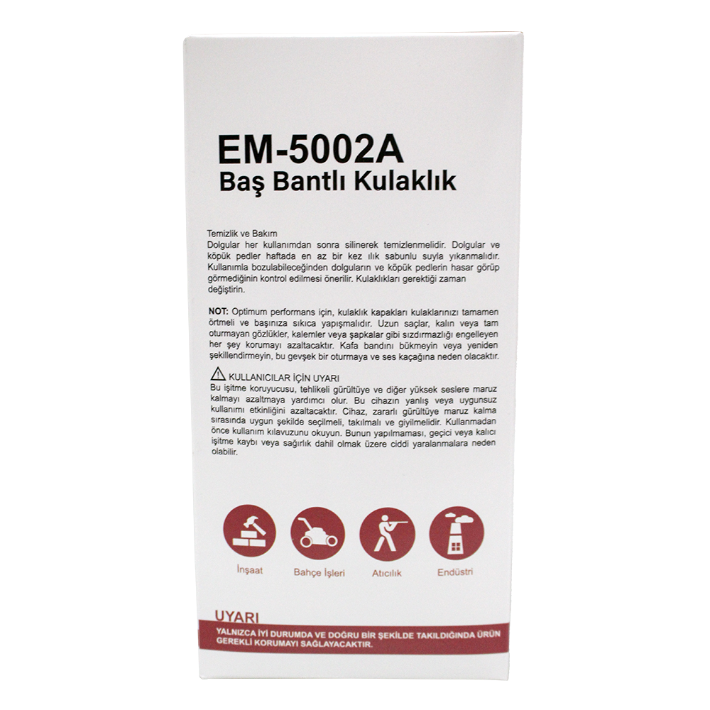 HEGİ MANŞON KULAKLIK EM5002A