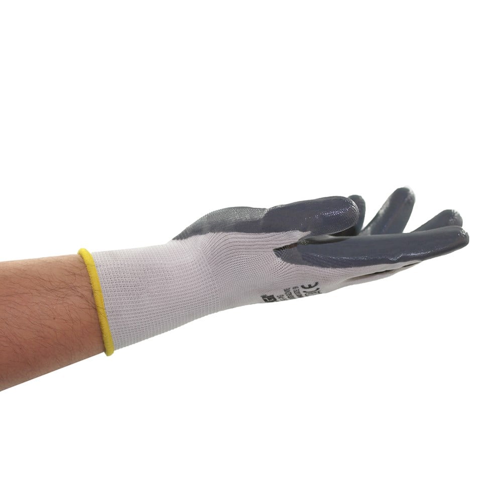 Hegi SG-PG Nitril Kaplı Polyester Eldiven