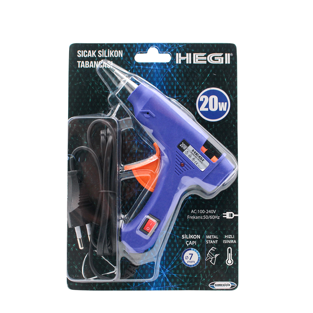 HEGI SICAK SİLİKON TABANCASI