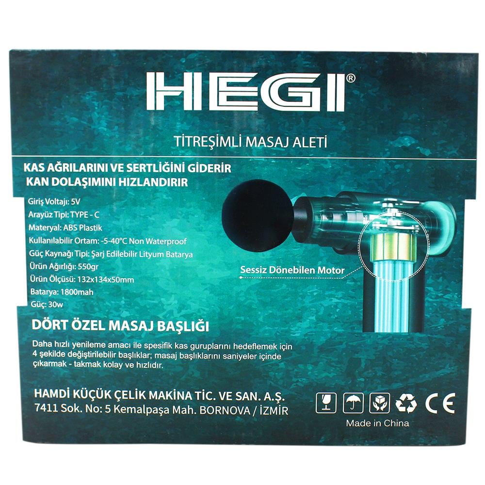 HEGI TITRESIMLI SARJLI MASAJ TABANCASI