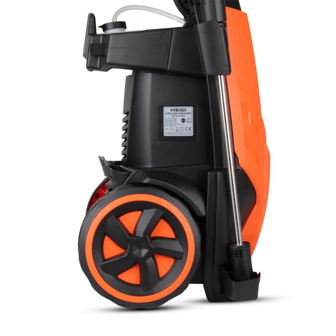 HEGI YÜKSEK BASINÇLI İNDÜKSİYON MOTORLU TEKERLEKLİ ARABA YIKAMA MAKİNESİ 2300W 180 BAR