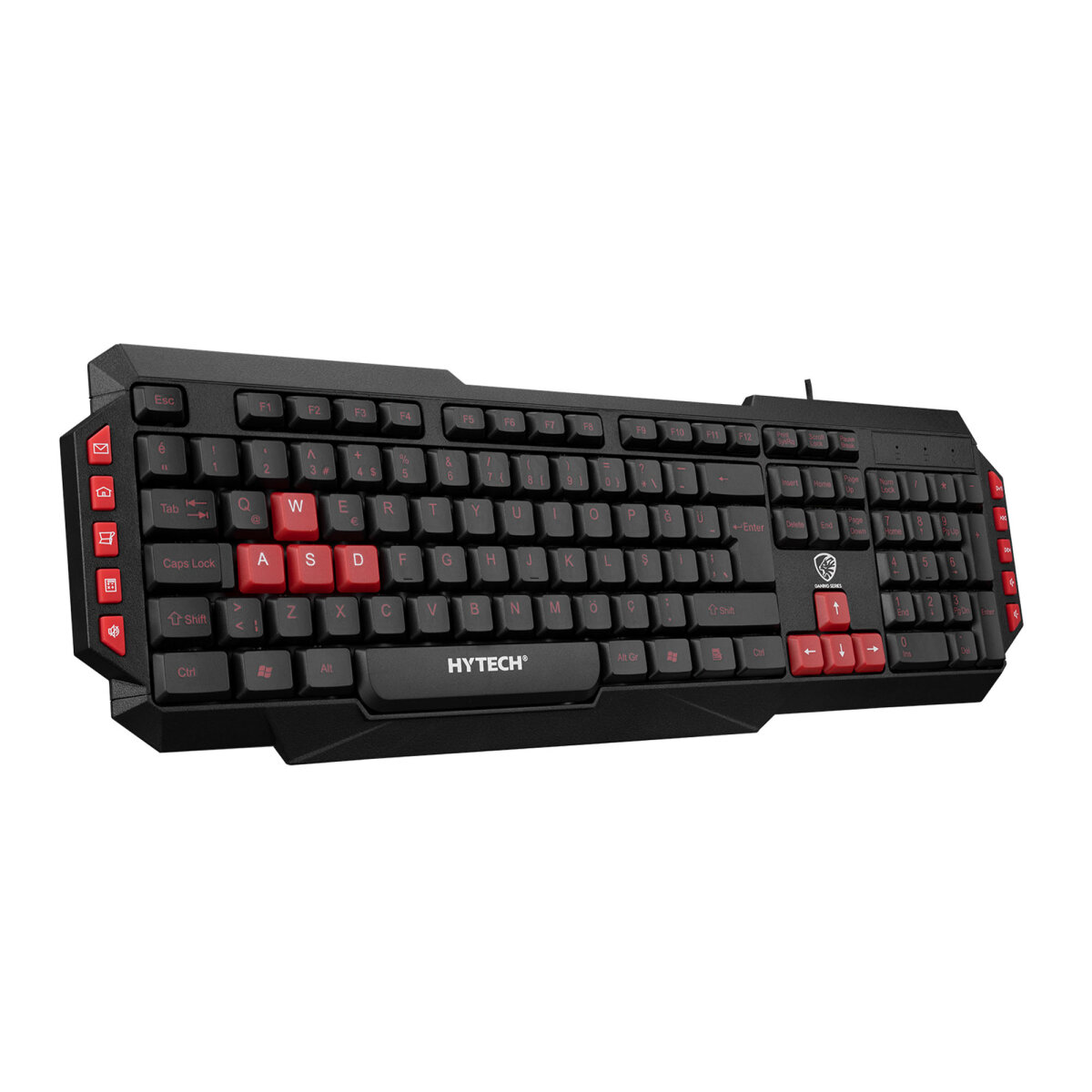 HYTECH HYK-46 GAMY SİYAH USB Q OYUNCU KLAVYESİ
