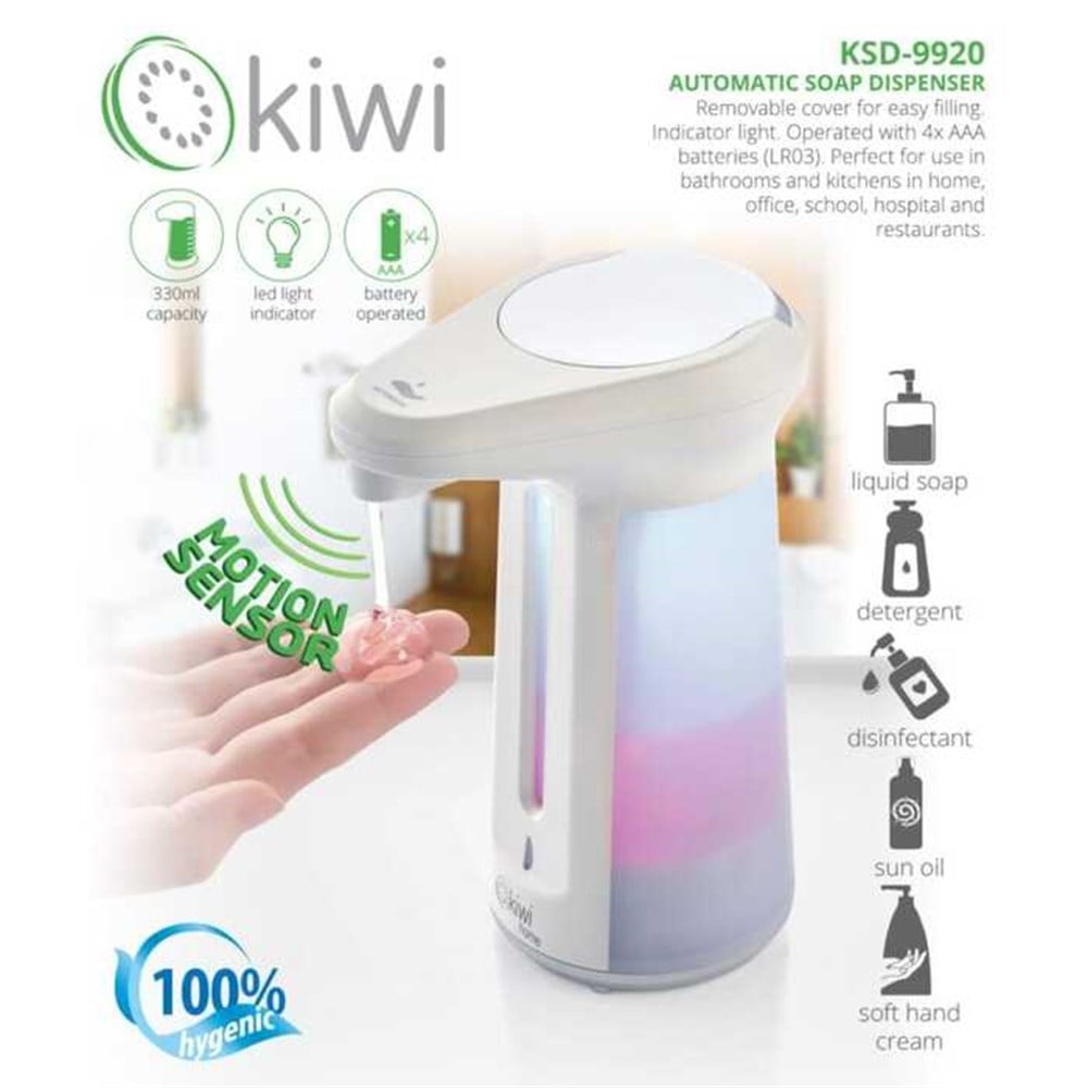 Kiwi Sensörlü Sıvı Sabunluk KSD-9920