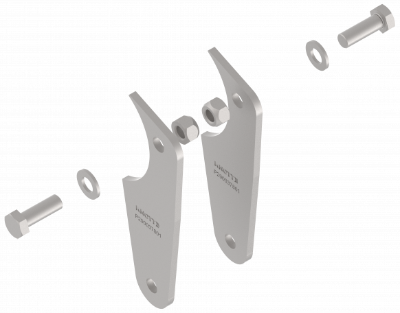 KNOTT AMORTİSÖR BRAKETİ SETİ